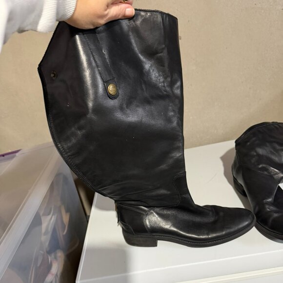 Sam Edelman 'Penny' Black Boots - Wide Calf Size 9 - Picture 2 of 2